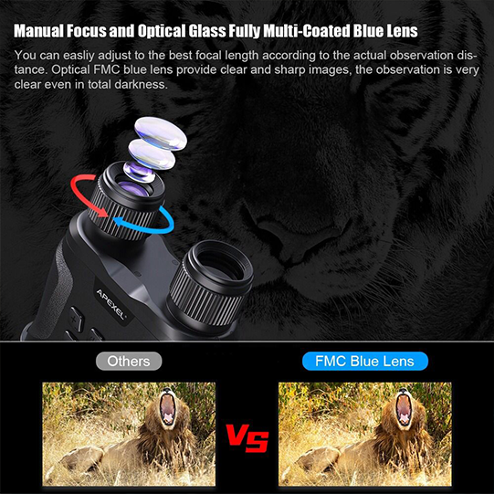Apexel Digital Infrared Night Vision Binoculars Apexel Digital Infrared Night Vision Binoculars